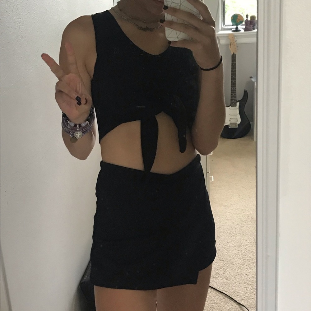 purr melrose black set